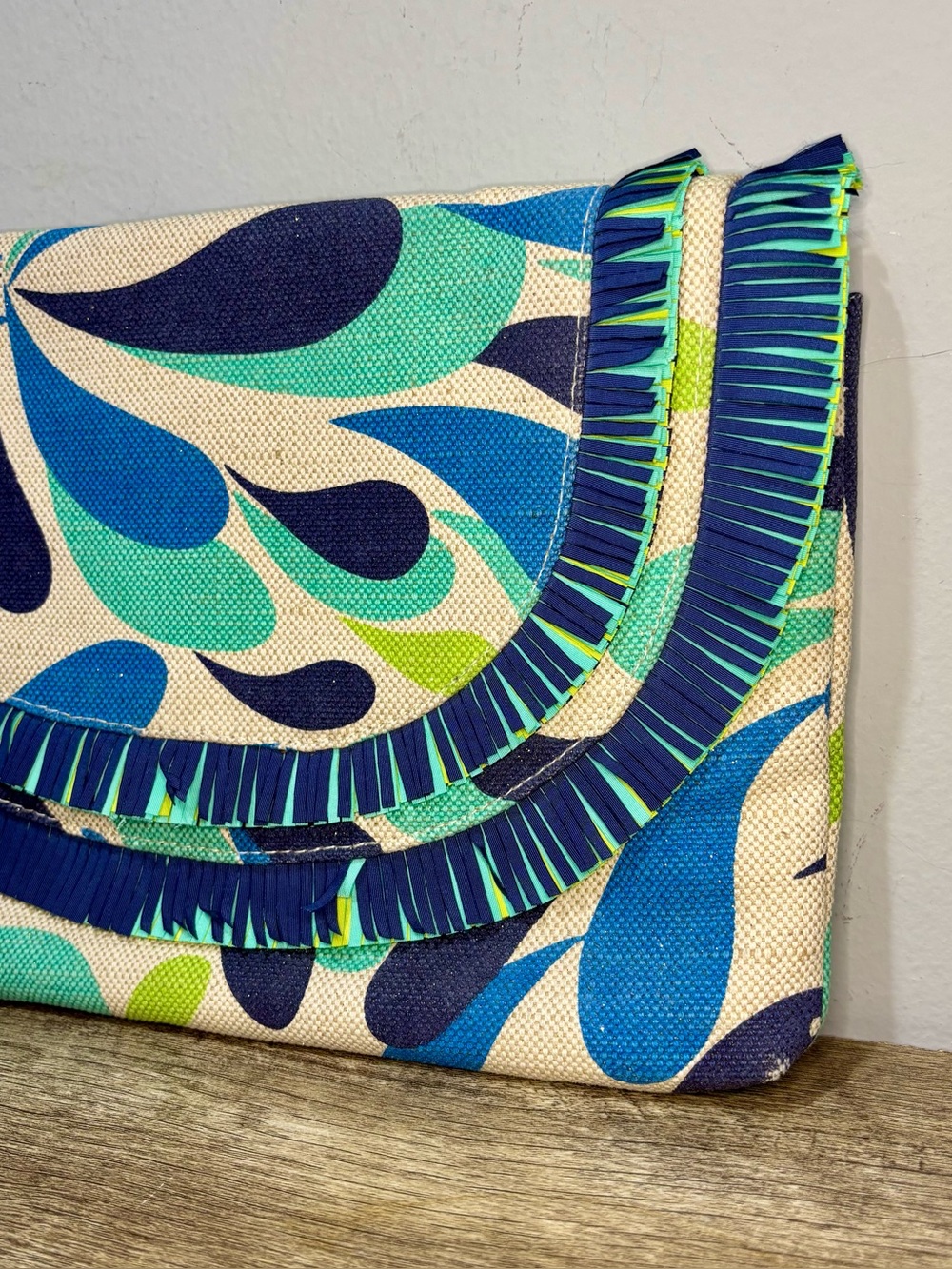 Vera Bradley Fringed Wristlet - Picture 3 of 11